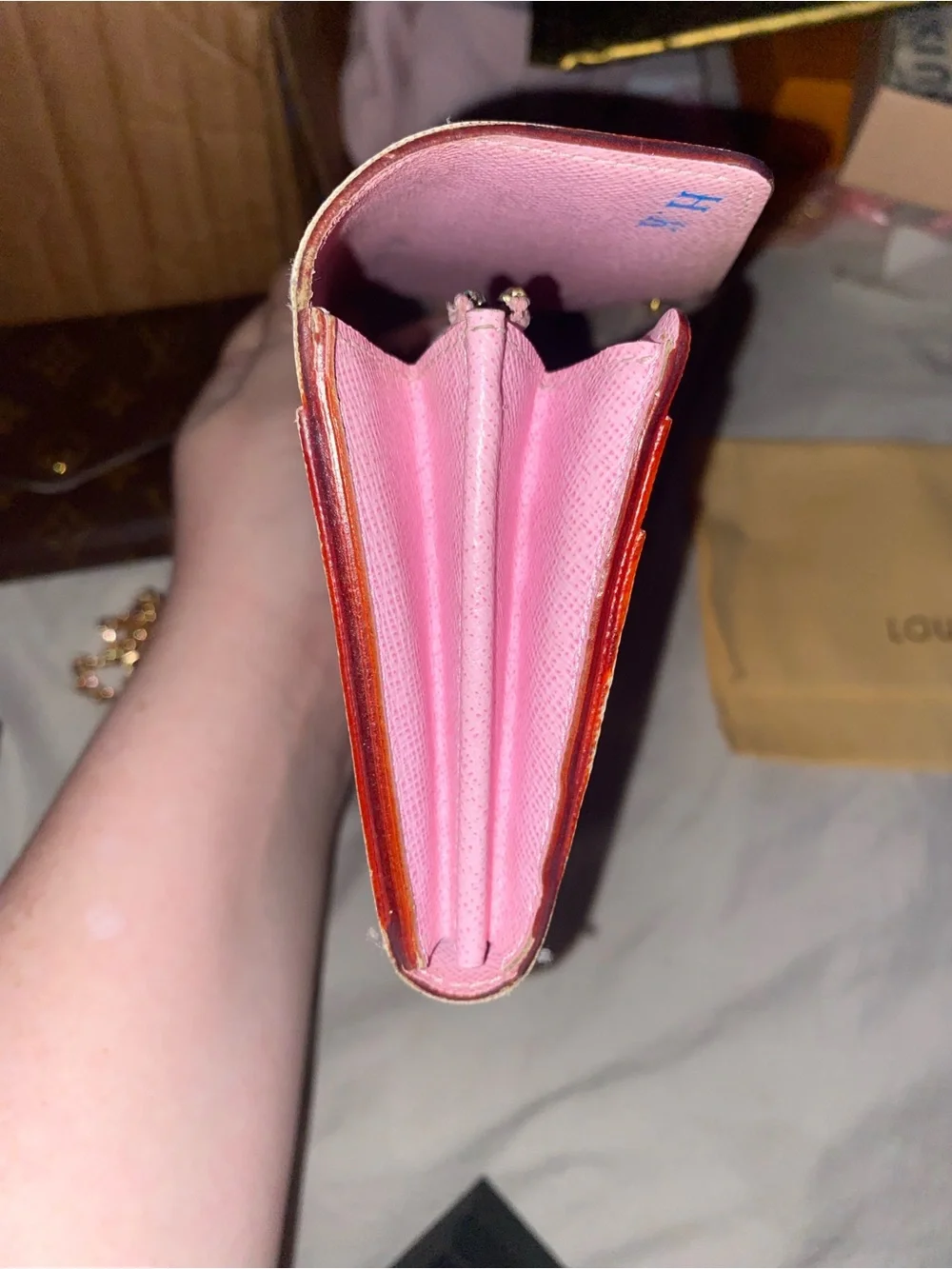 Louis Vuitton Murikami Monogram White Canvas Wallet